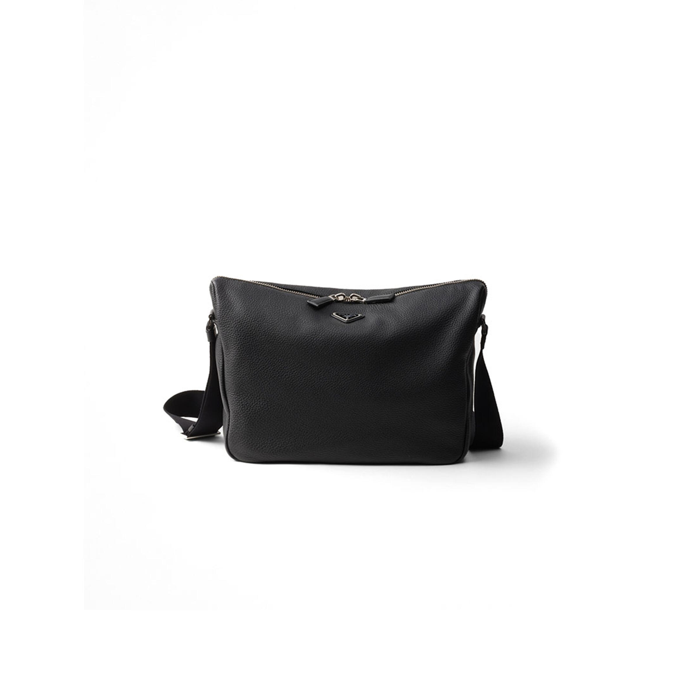 PRADA MEDIUM LEATHER SHOULDER BAG 2VH182 (31.5*25*14cm)